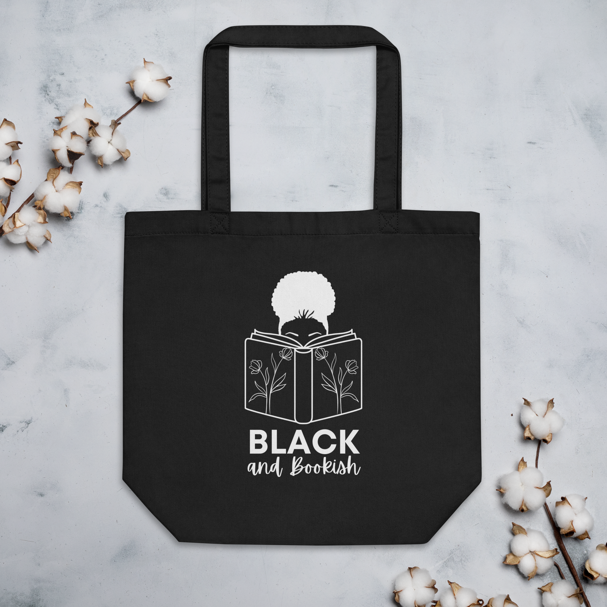 Black & Bookish – Eco Tote Bag - Image 2
